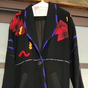Vintage Canvasbacks Lutton & Horsfield Ladies Wool Jacket - Size Medium
